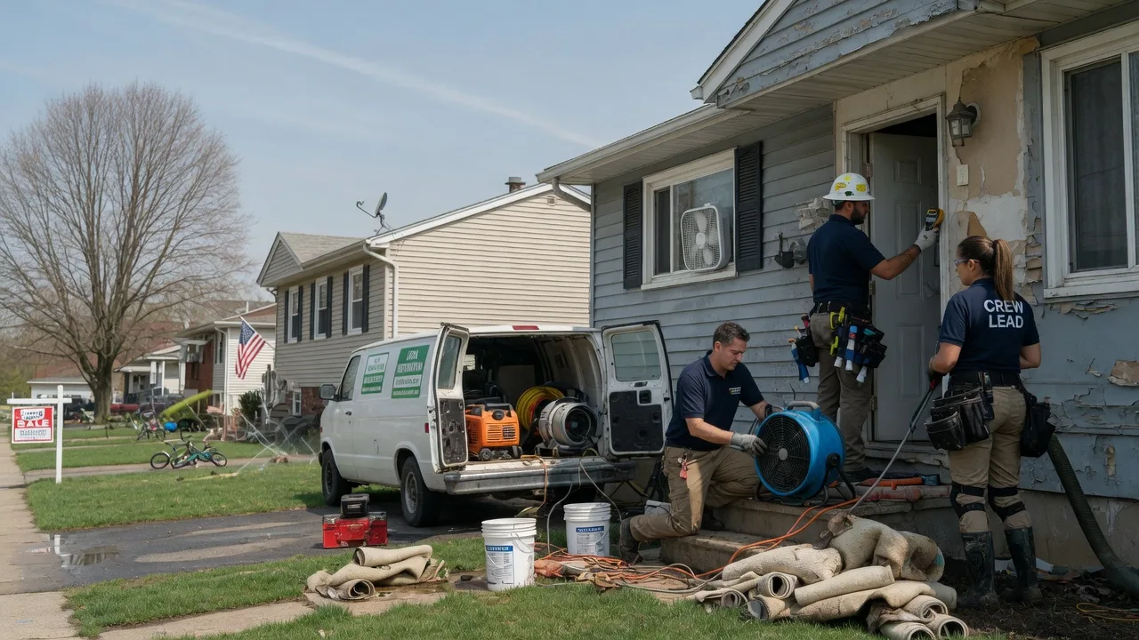 Flood Cleanup in Hartsville, IN near me